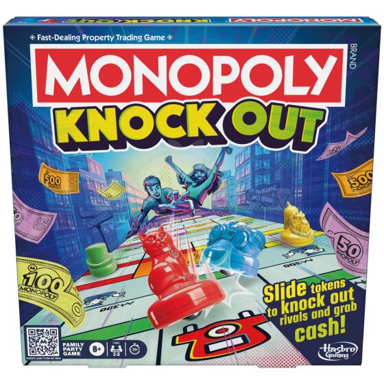 MONOPOLY Lautapeli Knockout (englanninkielinen)