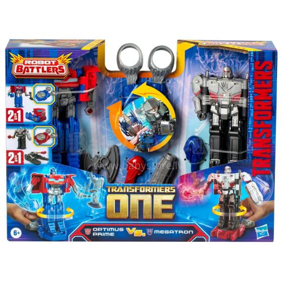 TRANSFORMERS MV8 Rotaļu komplekts Cīņas robotu multipaka 11,5 cm