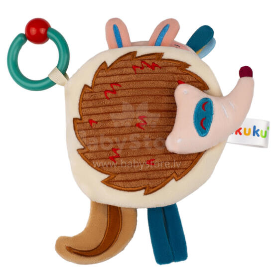 A0673 SENSORY BOOK HEDGEHOG