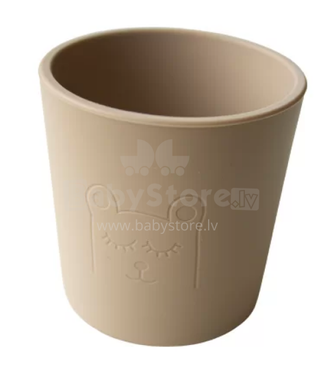 Little Eater Art.cup03 Beige Силиконовый стаканчик