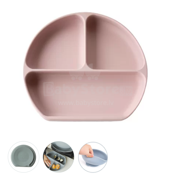 Little Eater Art.LE001 Pink Silicone suction plate