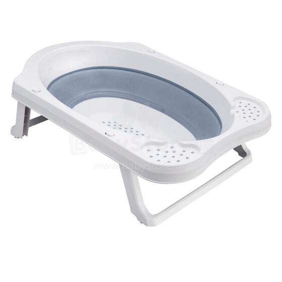 Keeper  Bath Art.47684 Blue  Складная детская ванночка с матрасом