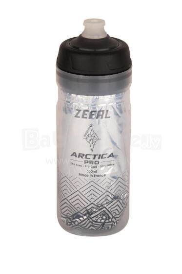 ZEFAL ARCTICA PRO 55 BOTTLE - SILVER-BLACK