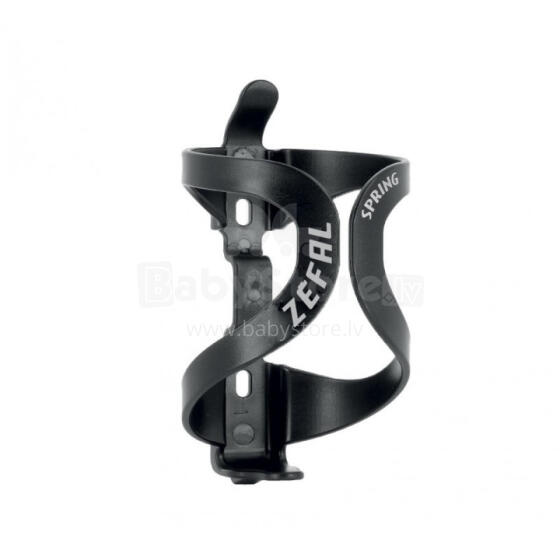 ZEFAL SPRING BOTTLE CAGE - BLACK