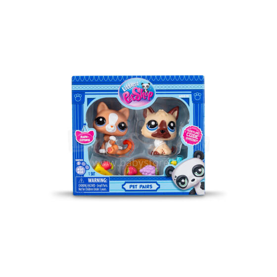 LITTLEST PET SHOP Gyvūnėliai, 2 vnt