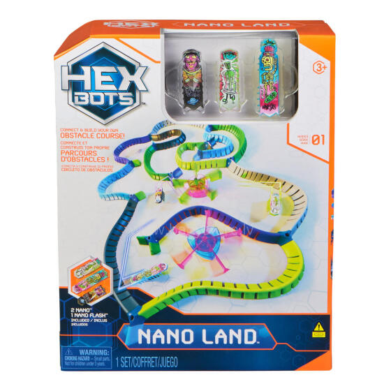 HEX BOTS playset Nano Land