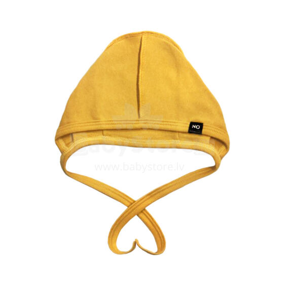 La Bebe No Hat Art.184039 Yellow cotton Babies` hat