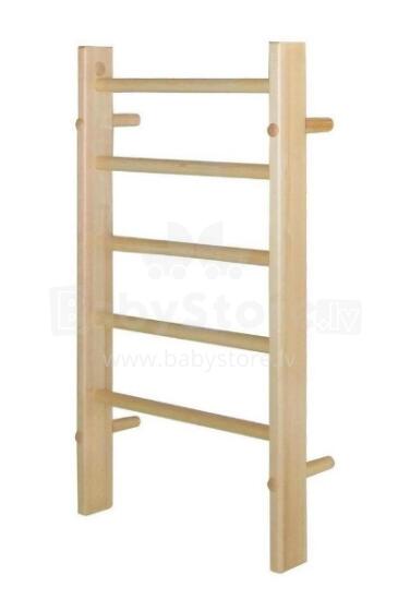 Climbing Rack Col.001 Zviedru sienas koka kāpnes 100x67x10 cm