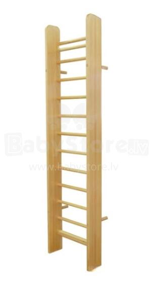 Climbing Rack Col.001 Zviedru sienas koka kāpnes 240x67x15 cm