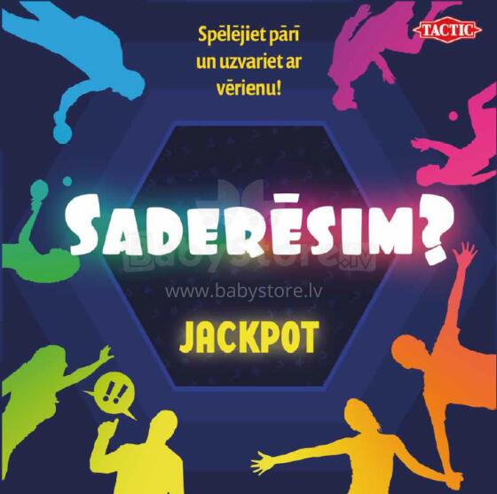 TACTIC Galda spēle "Saderēsim? Džekpots" (Latviešu val.)