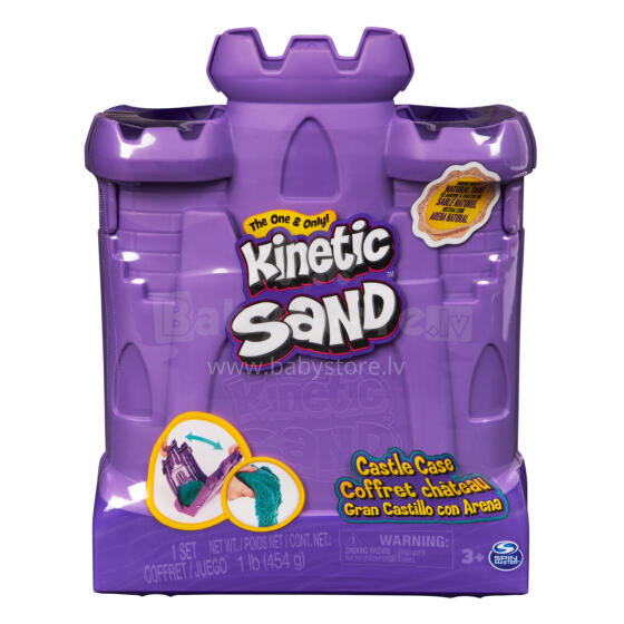 KINETIC SAND playset Castle Case