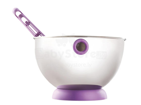 ViceVersa Kogel Mogel Bowl + Whisk Set violet 16242