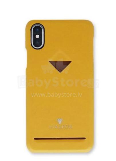 VixFox Card Slot Back Shell for Iphone 7/8 plus mustard yellow