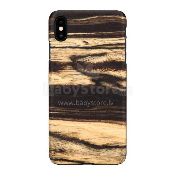 MAN&WOOD SmartPhone case iPhone XS Max white ebony black