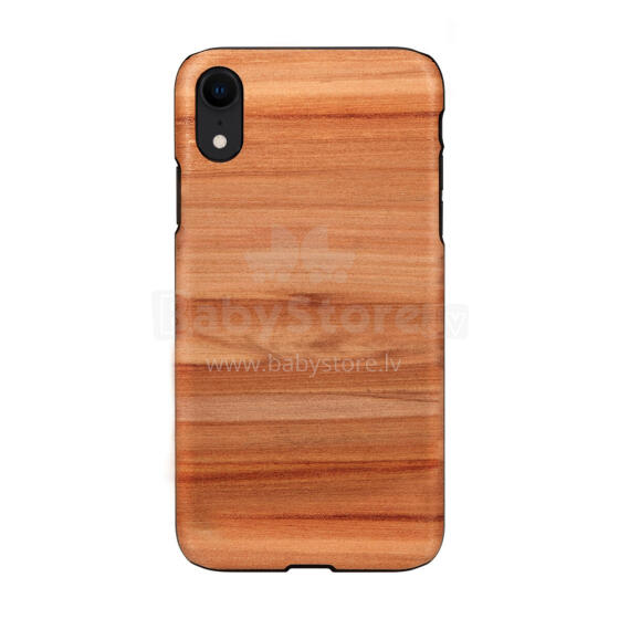 MAN&WOOD SmartPhone case iPhone XR cappuccino black