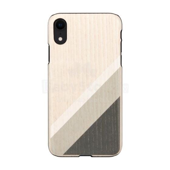 MAN&WOOD SmartPhone case iPhone XR gray suit black