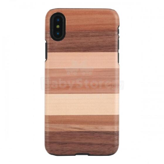 MAN&WOOD SmartPhone case iPhone X/XS sabbia black