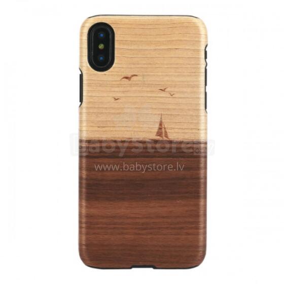 MAN&WOOD SmartPhone case iPhone X/XS mare black