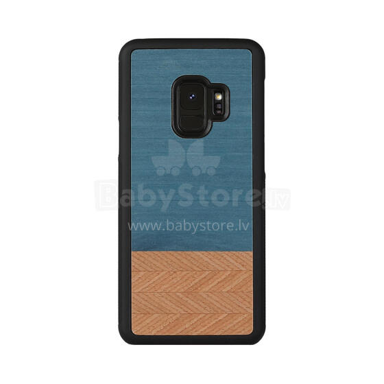 MAN&WOOD SmartPhone case Galaxy S9 denim black