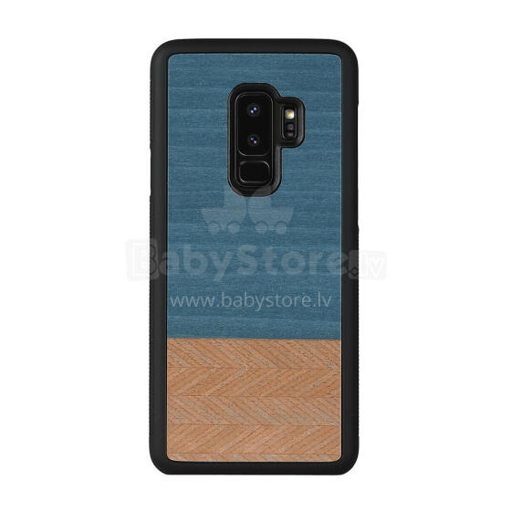 MAN&WOOD SmartPhone case Galaxy S9 Plus denim black