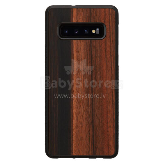 MAN&WOOD SmartPhone case Galaxy S10 Plus ebony black