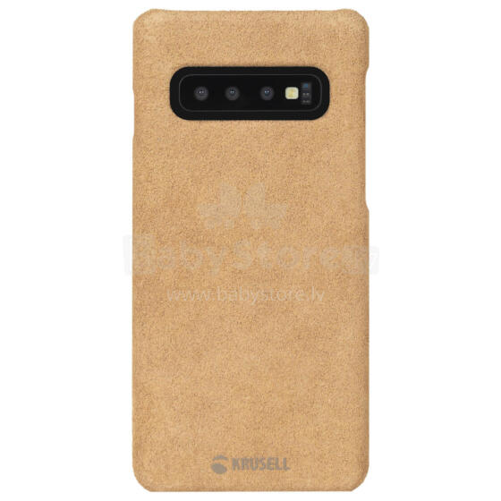 Krusell Broby Cover Samsung Galaxy S10 cognac