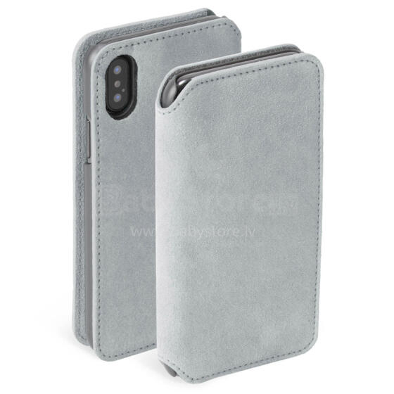 Krusell Broby 4 Card SlimWallet Apple iPhone XS Max light grey