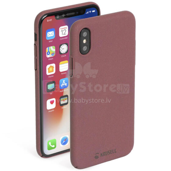 Krusell Sandby Cover Apple iPhone XS rust