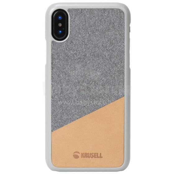 Krusell Tanum Cover Apple iPhone XS nude