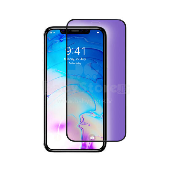 Devia Van Anti-blue Ray Full Screen Tempered Glass iPhone 11 Pro Max black