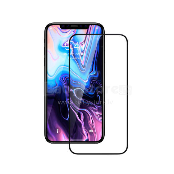 Devia Van Entire View Full Tempered Glass iPhone 11 Pro Max black