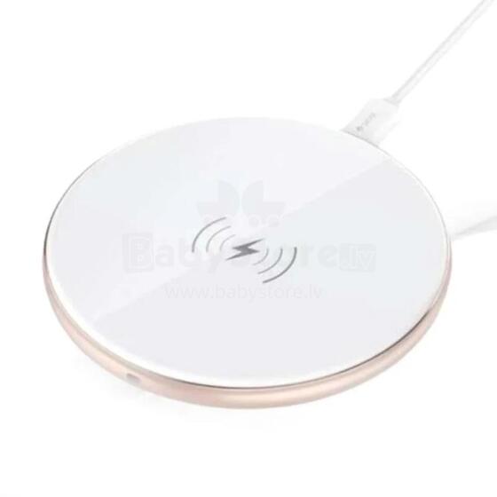 Devia Comet series ultra-slim wireless charger white