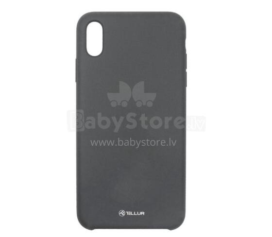 Tellur Cover Liquide Silicone for iPhone XS MAX black