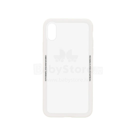 Tellur Cover Glass Simple for iPhone X/XS white