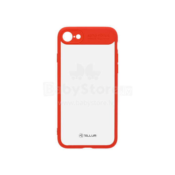 Tellur Cover Hybrid Matt Bumper for iPhone 8 Plus red