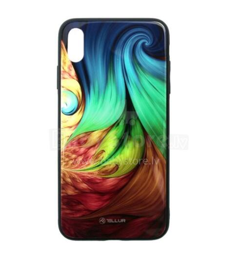 Tellur Cover Glass print for iPhone XS MAX mesmeric