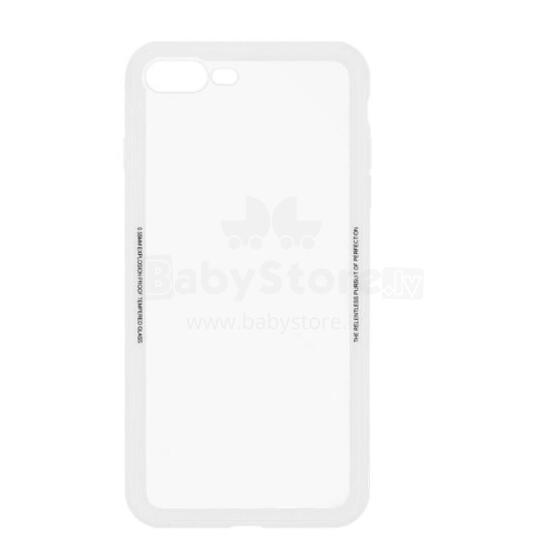 Tellur Cover Glass Simple for iPhone 8 Plus white