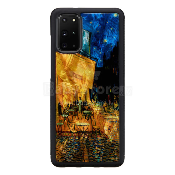 iKins case for Samsung Galaxy S20+ cafe terrace black