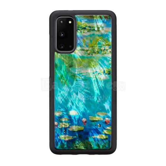 iKins case for Samsung Galaxy S20 water lilies black