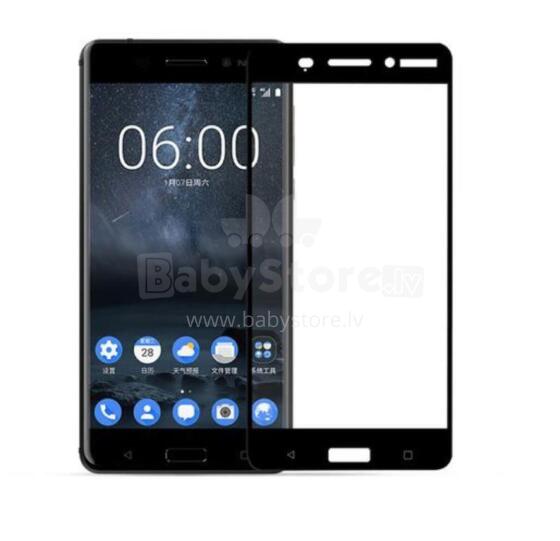 Tellur Tempered Glass full cover for Nokia 6 black