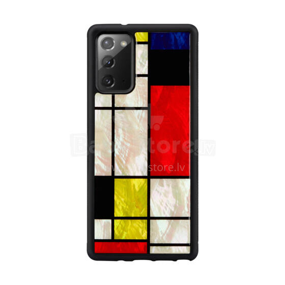 iKins case for Samsung Galaxy Note 20 mondrian black