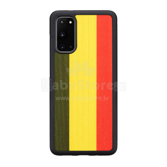 MAN&WOOD case for Galaxy S20 reggae black