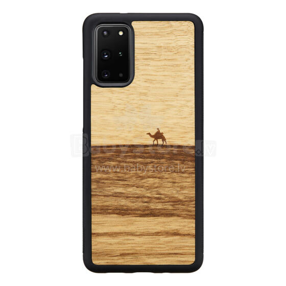 MAN&WOOD case for Galaxy S20+ terra black