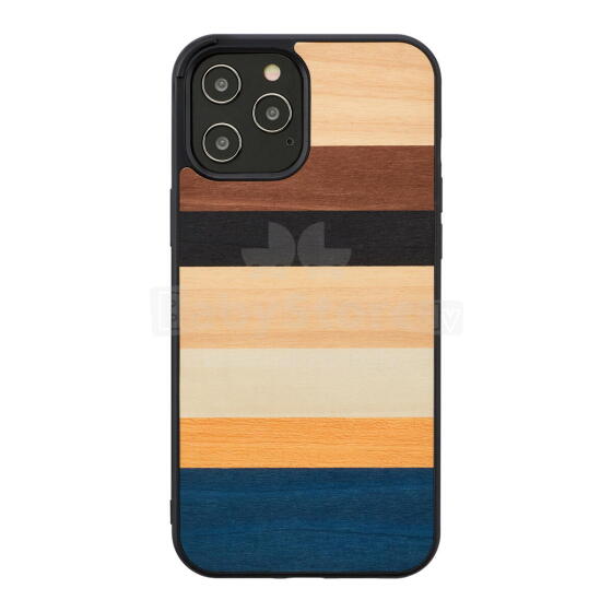 MAN&WOOD case for iPhone 12/12 Pro province black