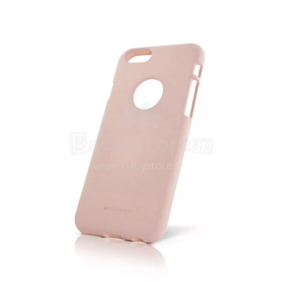 Samsung A3 2017 Soft Feeling Jelly case Pink Sand