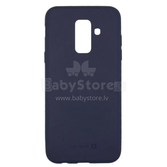 Samsung A6 Plus 2018 Silicone Case Midnight Blue