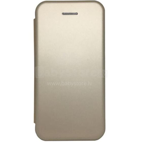 Samsung A6 Plus 2018 Book Case Gold