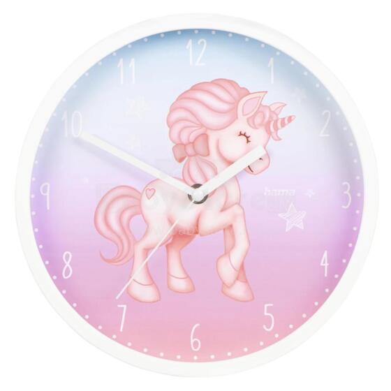 Hama 00186426 Child wall clock Magical Unicorn