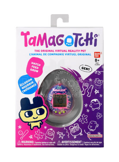 TAMAGOTCHI Interaktiivne digi lemmikloom "Neon Lights"