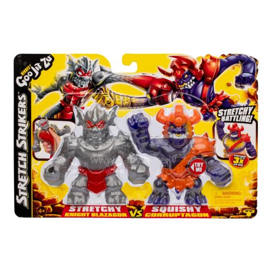 HEROES OF GOO JIT ZU Stretch Strikers figures 2-pack